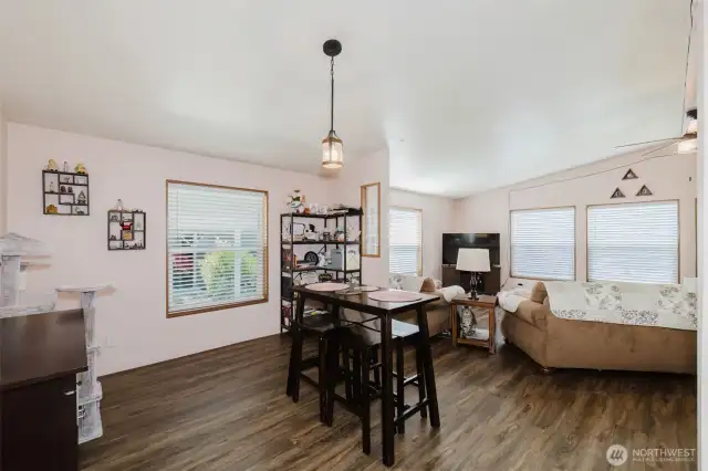 Large dining area!