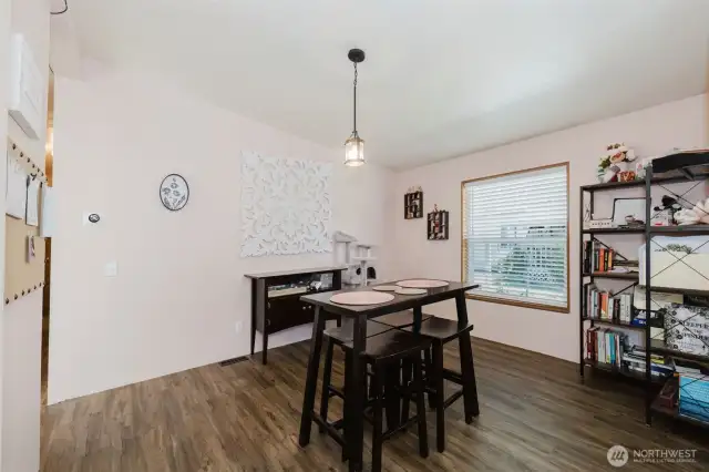 See how big this dining area is?