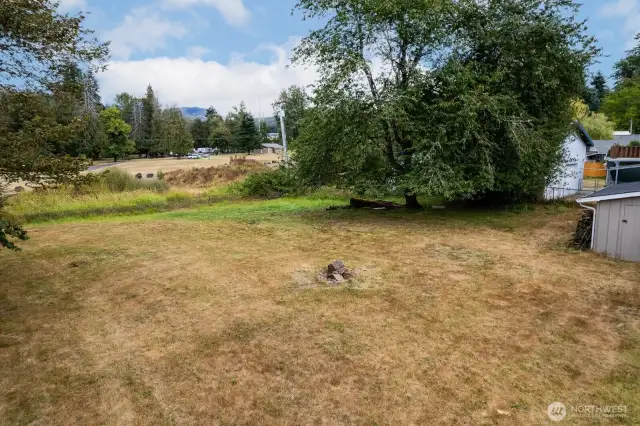 Property backs up to the city park with a ton of open space behind.