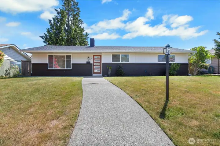 All new single story home in beautiful North Tacoma. Much larger than it appears!
