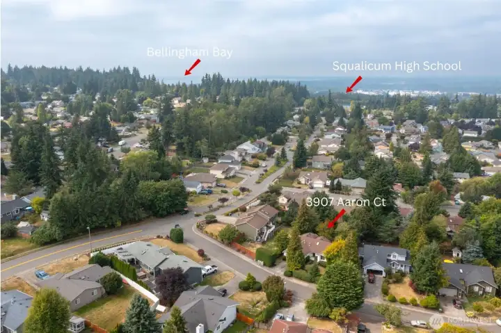 Great location. Close to Bellingham Bay, Barkley, schools and Lake Whatcom.