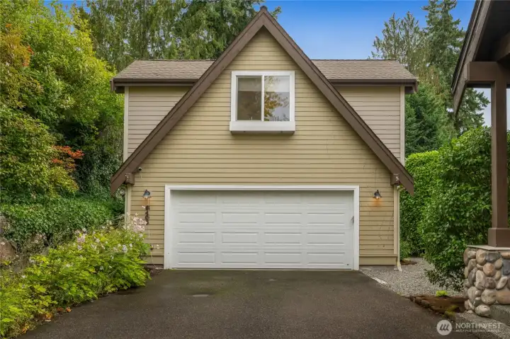 Detached 2 Car Garage with DADU Studio Above