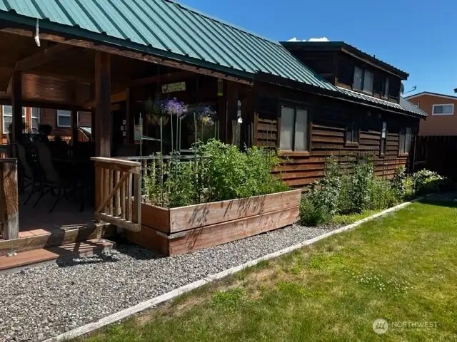 South sun for growing veggies and flowers