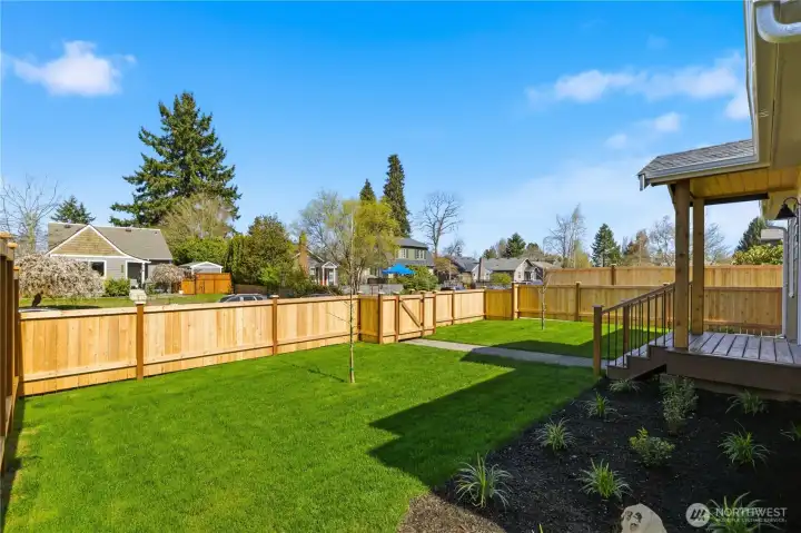 Private outdoor space ideal for relaxing or entertaining