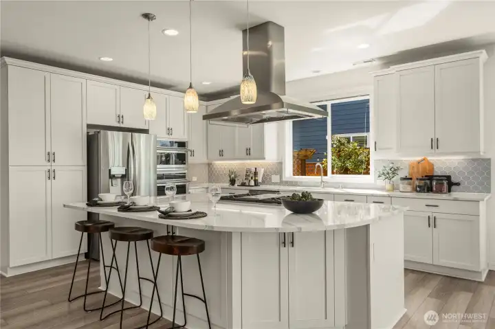 Clean & timeless kitchen.