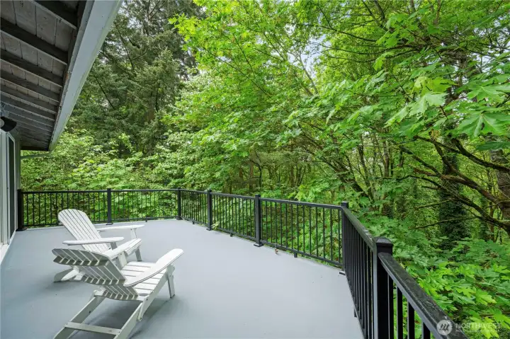 Brand new upper deck w/waterproofing