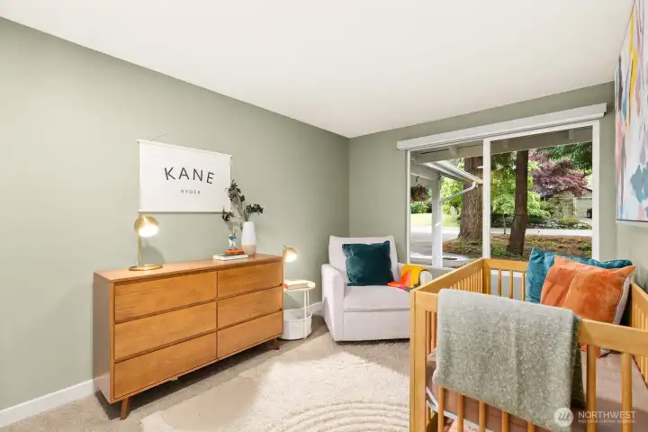 The third bedroom is naturally the cutest.