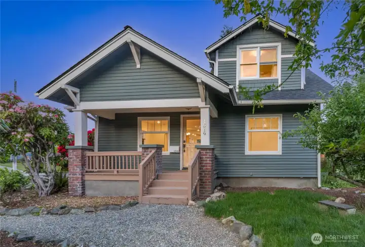 Front of this stunning remodeled home. Front of this stunning remodeled home.
