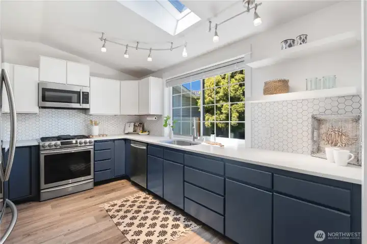 Updated and with lots of natural light