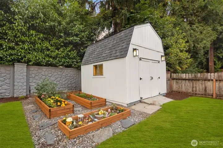 Cutest shed you’ve ever seen.