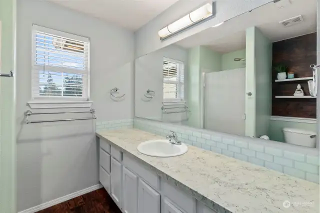 Mother-in-law Suite's Bathroom with a Walk-in Shower