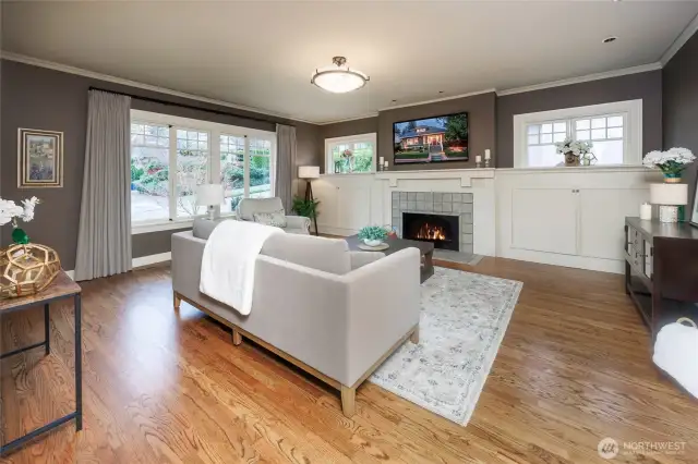 Generous sized formal living room is perfect for entertaining!