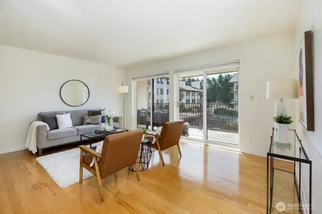 Large balcony  for summer enjoyment