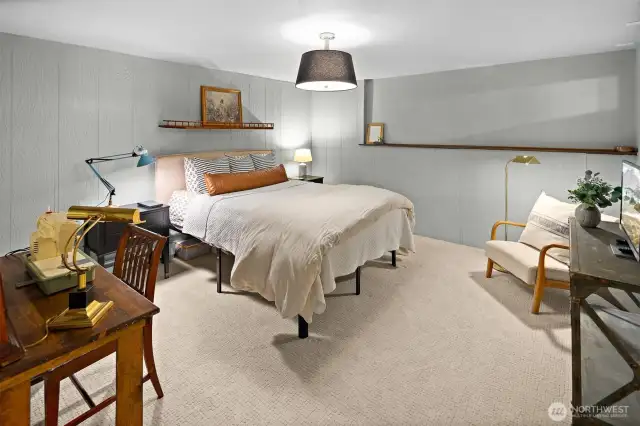 Bonus room for flexibility, staged as a 3rd guest bedroom