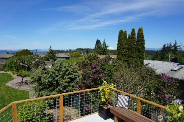 Mt Baker visible from the Kitchen and living room on clear days!