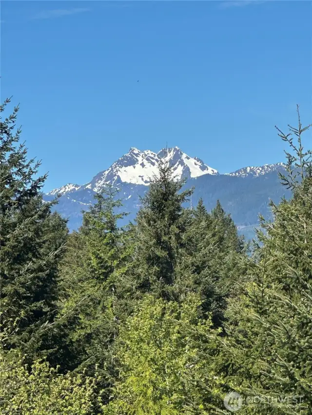 Mountain views!