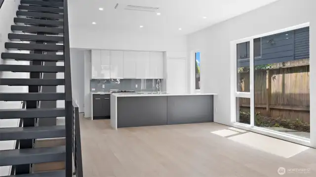Floating Stairs To Floor 2)