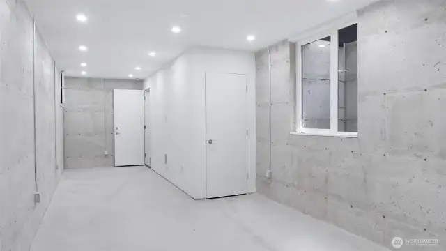 Basement - Large space with + large egress windows. Use your imagination for work out space + media room + office + more.