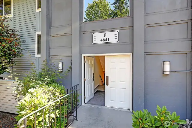 Exterior Entry to Building