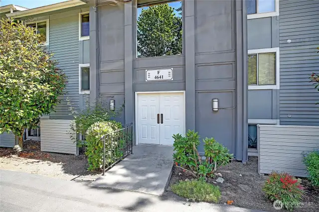 Exterior Entry to Building