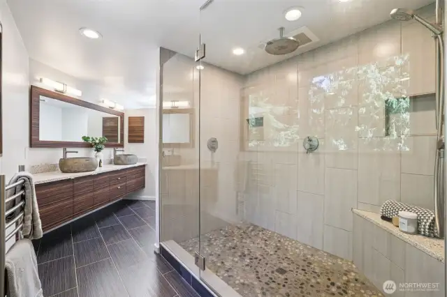 Primary Bathroom with Rain Shower