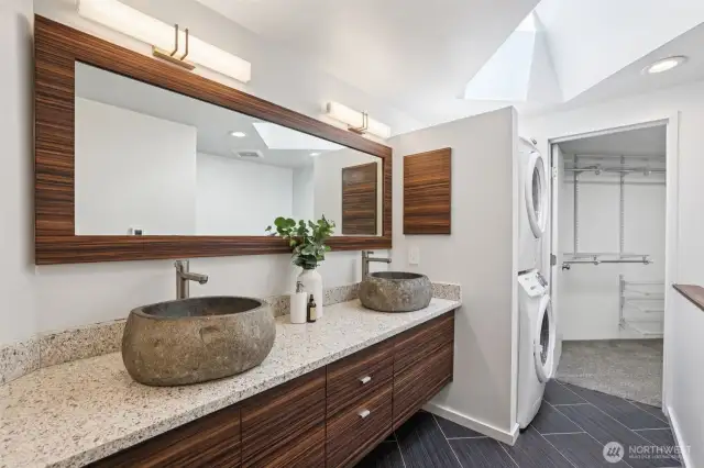 Primary Bathrom Dual Vanities