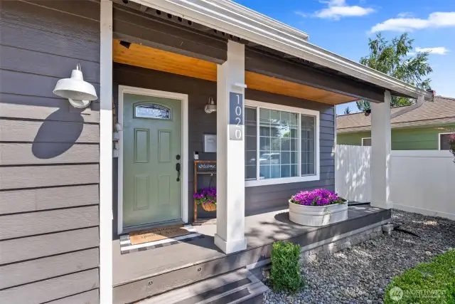 Covered Front Porch