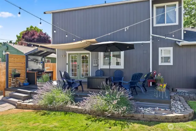 Immaculately Kept Back Yard