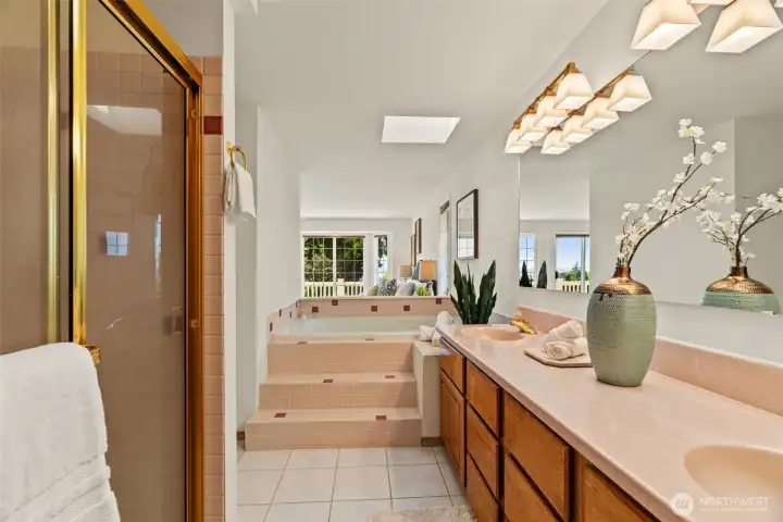 Primary bath.