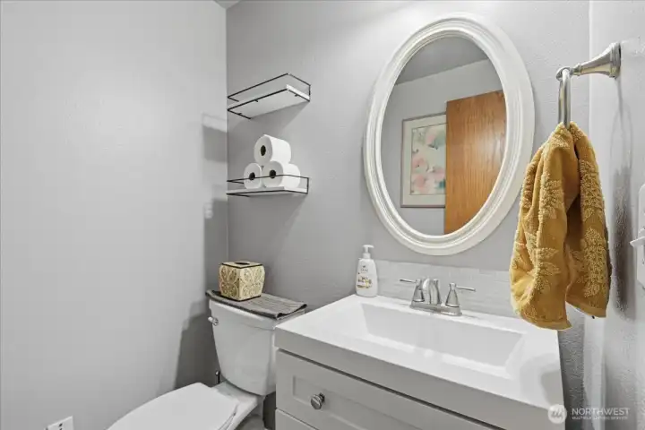 Half Bathroom on Main