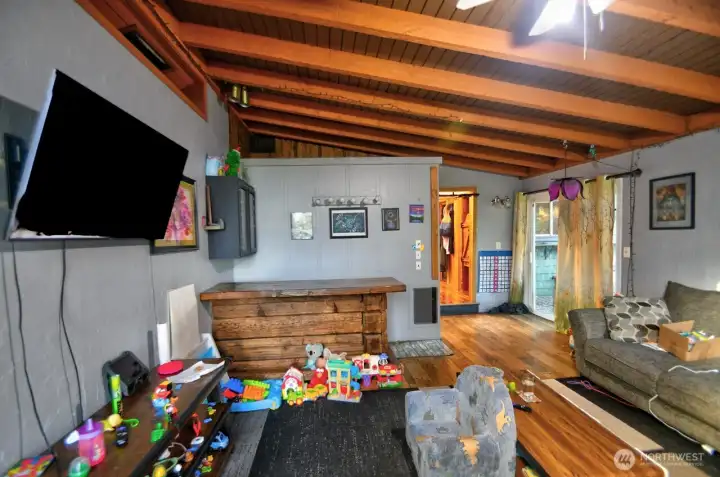 Plenty of room for the big screen