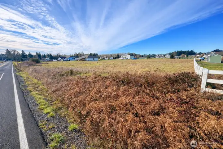 Veiw from Hannus Rd on the NE corner