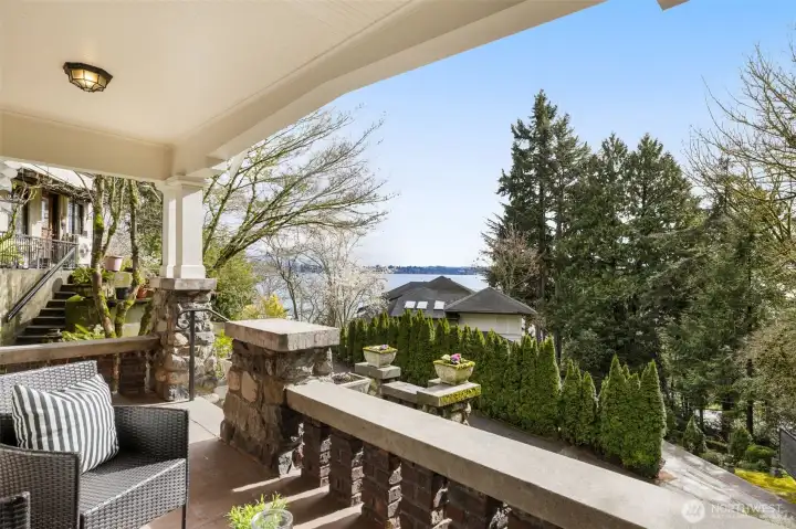 The view from the front porch.