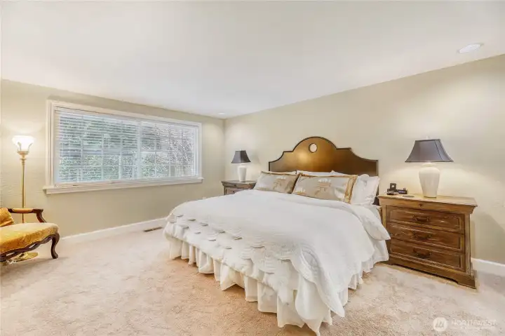 Large master bedroom.