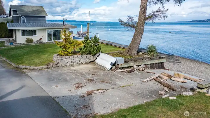 Another angle of the boat launch.