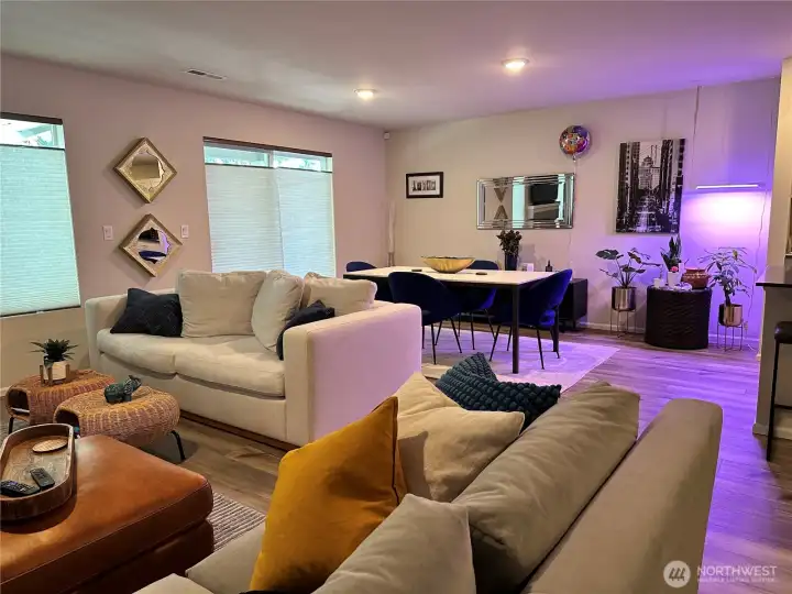 open concept living