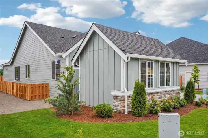 This picture is of a similar home with similar features but not the listed home