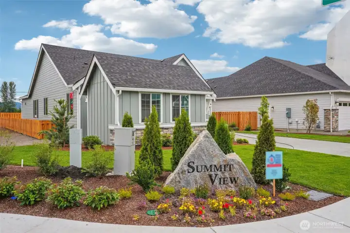 This picture is of a similar home with similar features but not the listed home