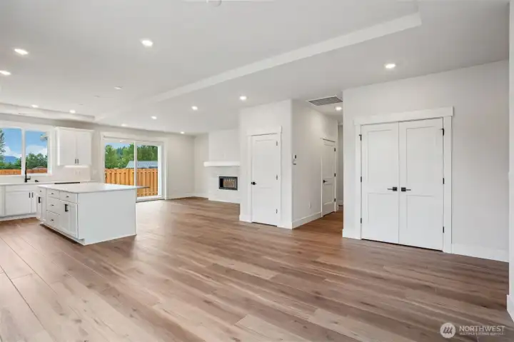 This picture is of a similar home with similar features but not the listed home