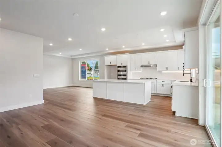 This picture is of a similar home with similar features but not the listed home