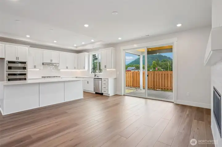 This picture is of a similar home with similar features but not the listed home