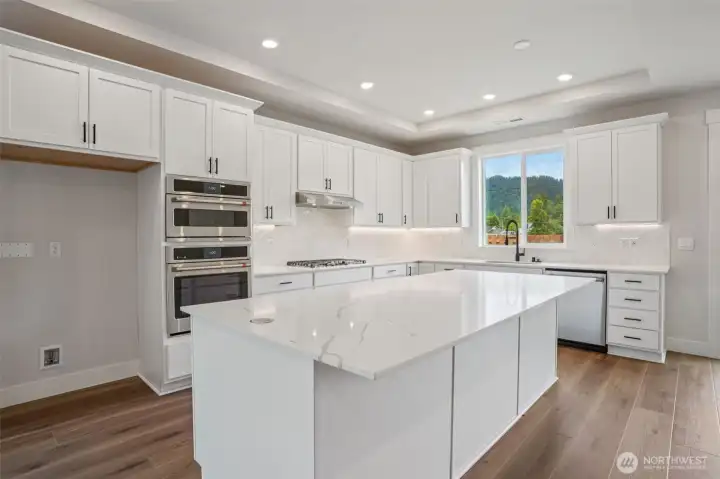 This picture is of a similar home with similar features but not the listed home