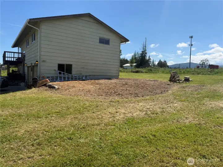 West side of the home and pasture