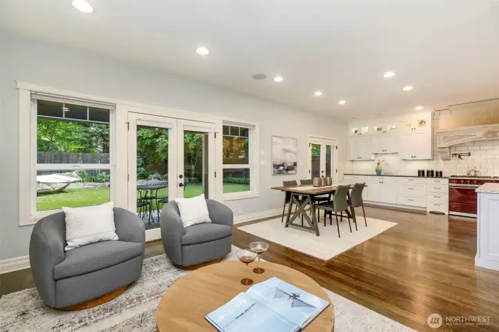 Family and Dining Rooms