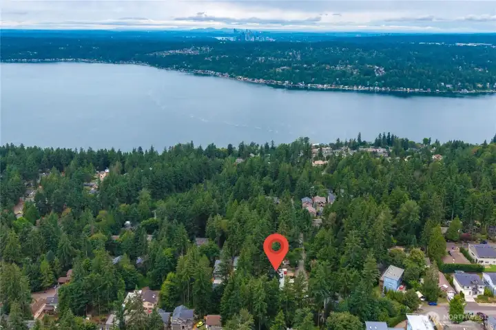Architect-Designed. Custom-Built. Never Intended for Resale. Architect's Own Custom View Residence Located within the highly acclaimed Lake Washington School District