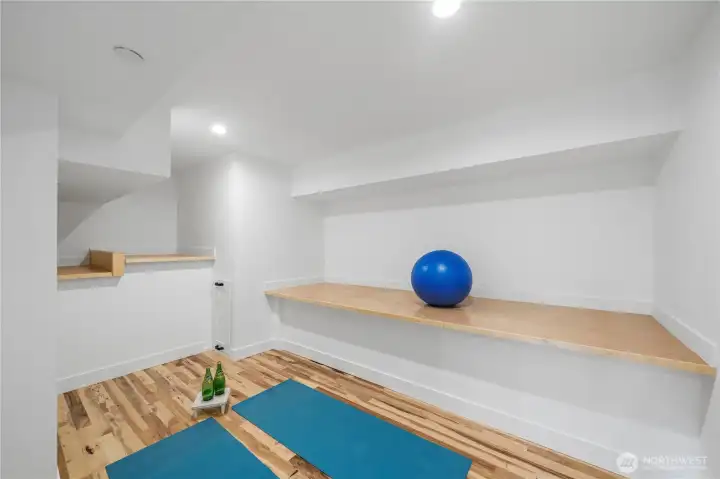 Extra space downstairs