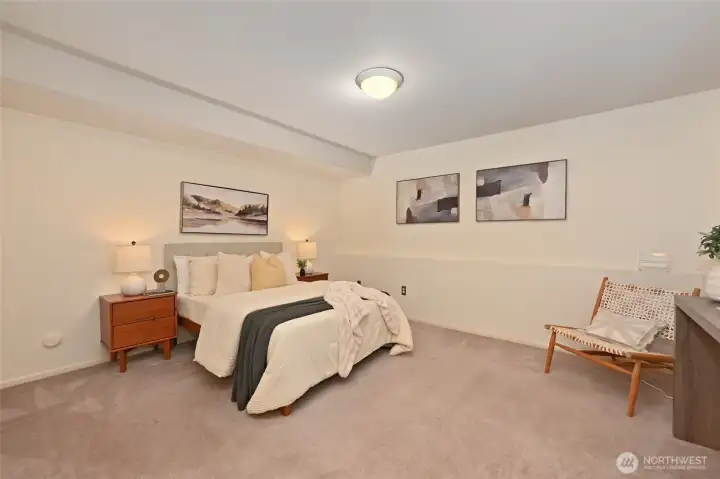 This room has been freshly repainted and all of the carpets were professionally cleaned in June 2026.