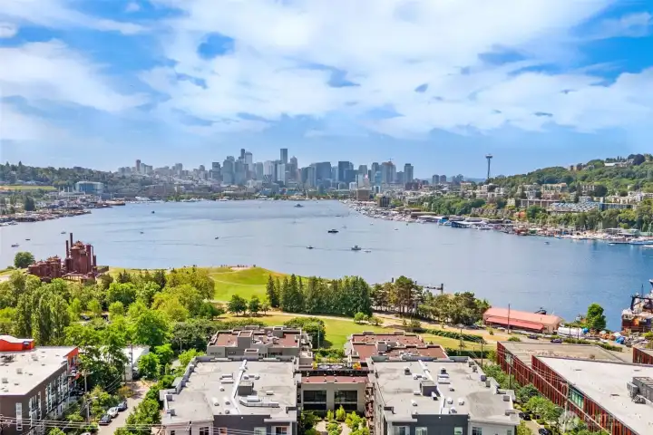 Drone shot, a bit above the deck, to give you a sense of all you'll see. Drone shot, a bit above the deck, to give you a sense of all you'll see.