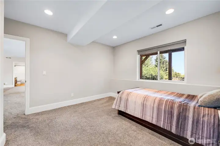 Another picture of bedroom #2 on the lower level.