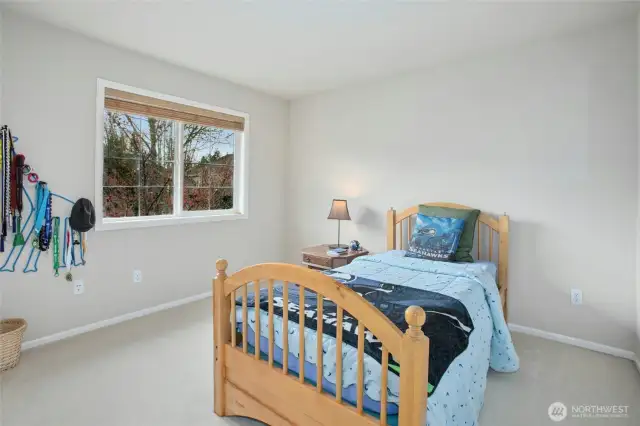 Bedroom four on the upper level.